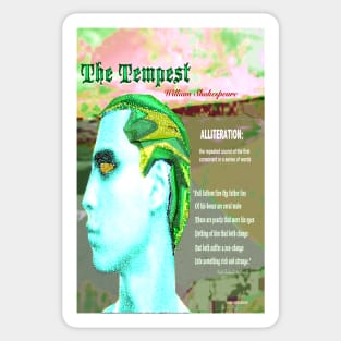 The Tempest Alliteration Sticker